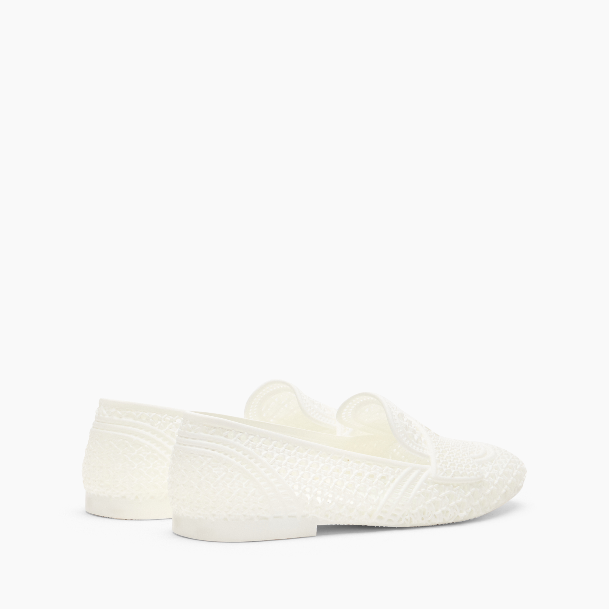  Casadei 3d Loafer - Frau Flats Weiss 35 