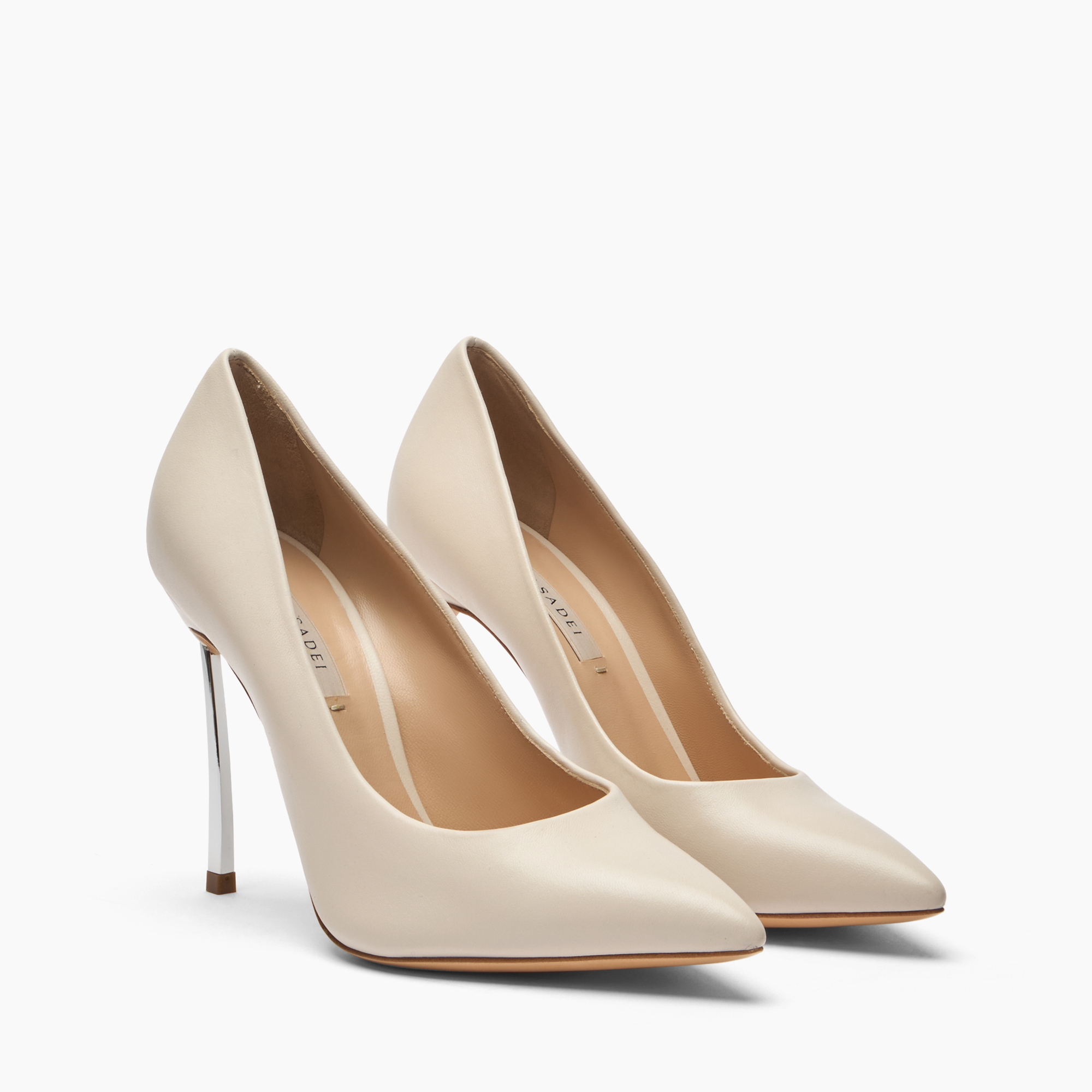  Casadei Blade Minorca Pump - Frau Pumps Und Slingback Ecrù 36.5 