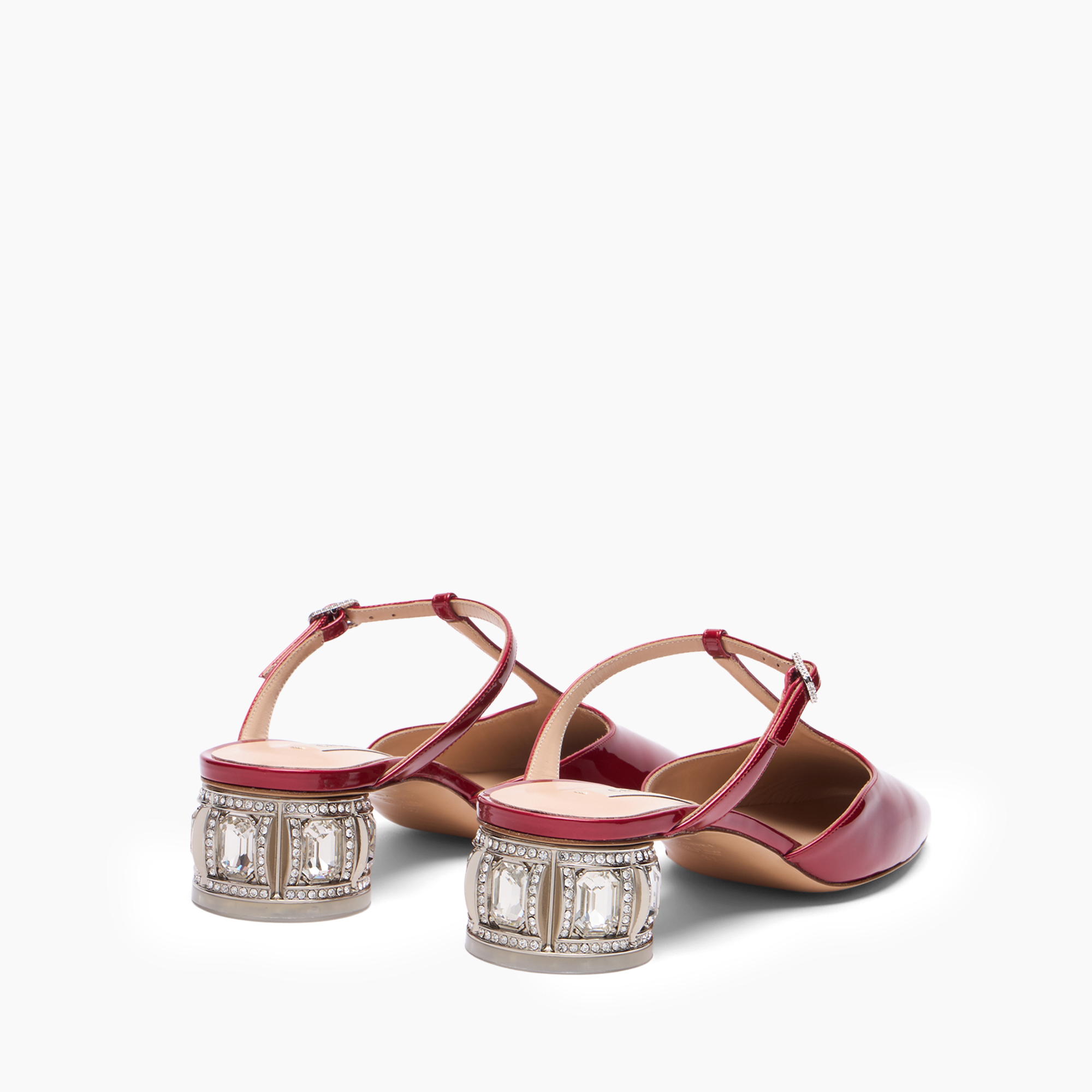  Casadei Belle Epoque Samurai Mule - Woman Color Pop Ultrared 41 