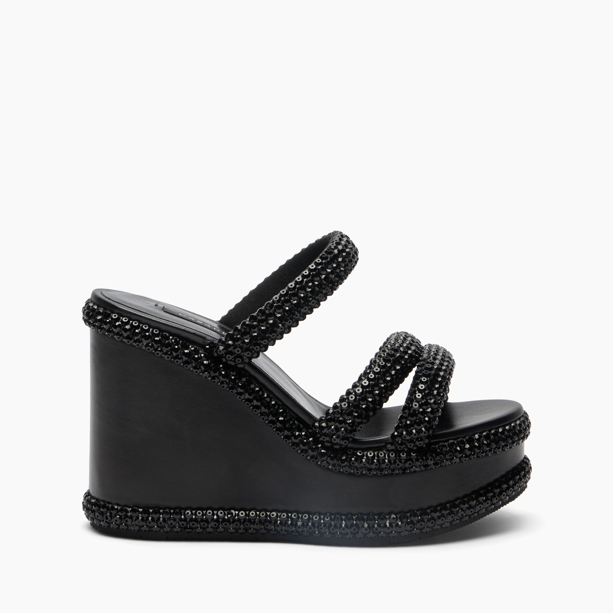 Casadei Sirio Wedge - Woman Wedges And Slides Black
