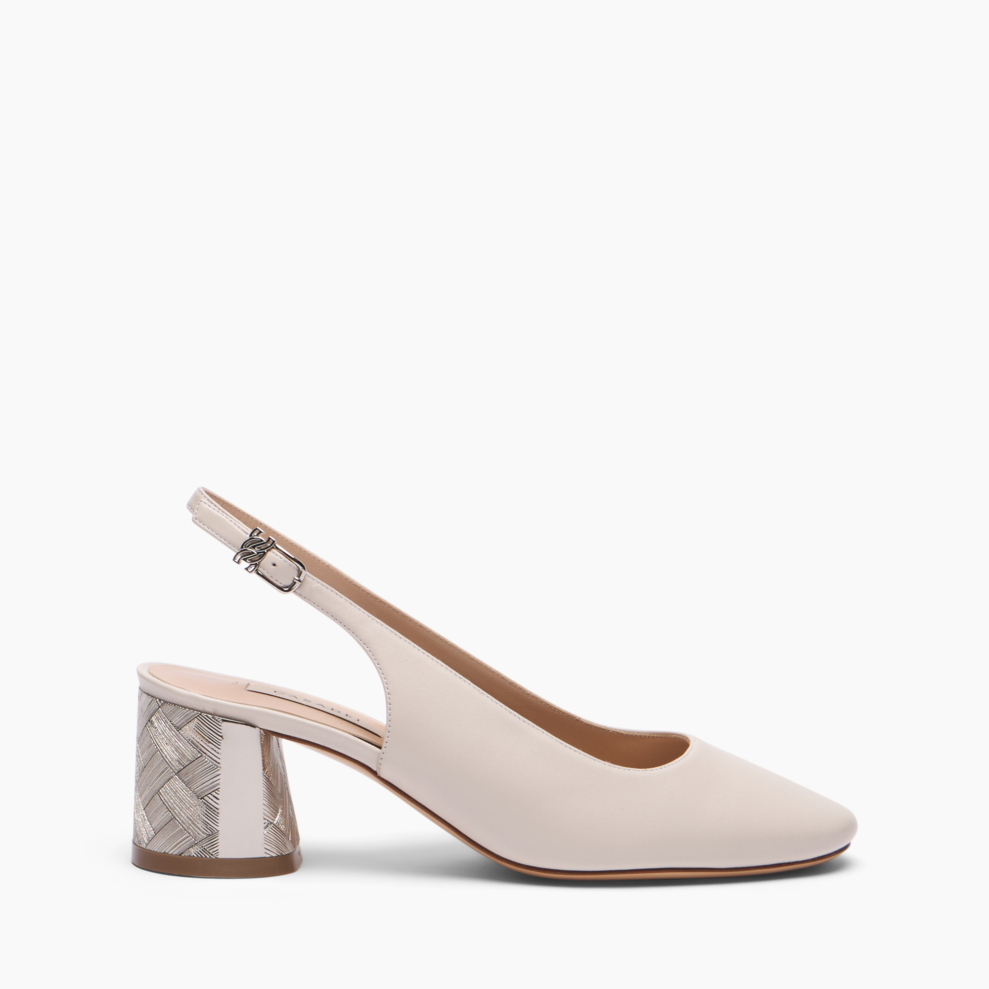 Casadei Reflex Slingback Pumps In Sand