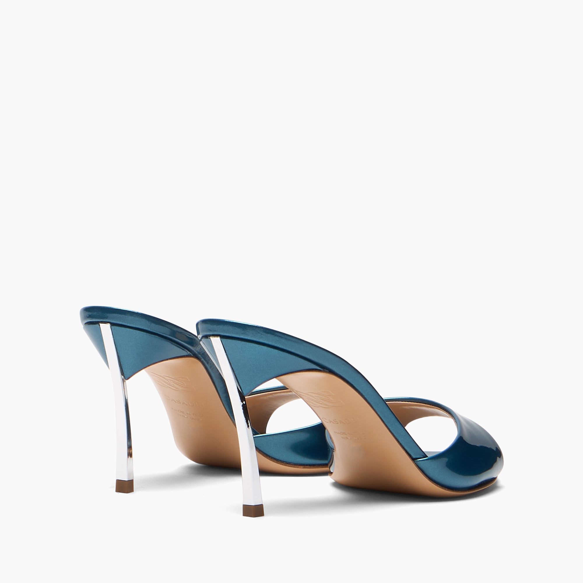  Casadei Blade Samurai Mule - Frau Evening Elegance Sea 40 