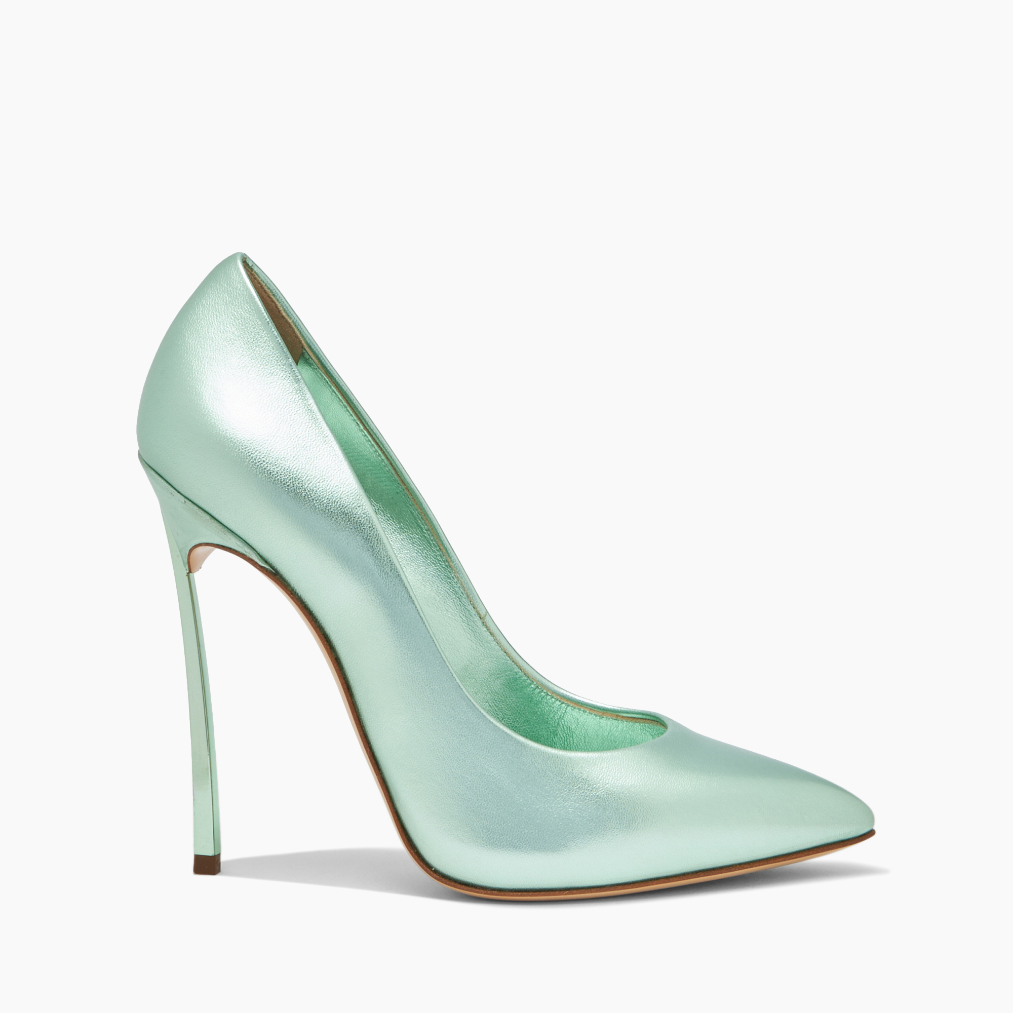 Casadei Blade Flash - Woman Pumps Green Light 38