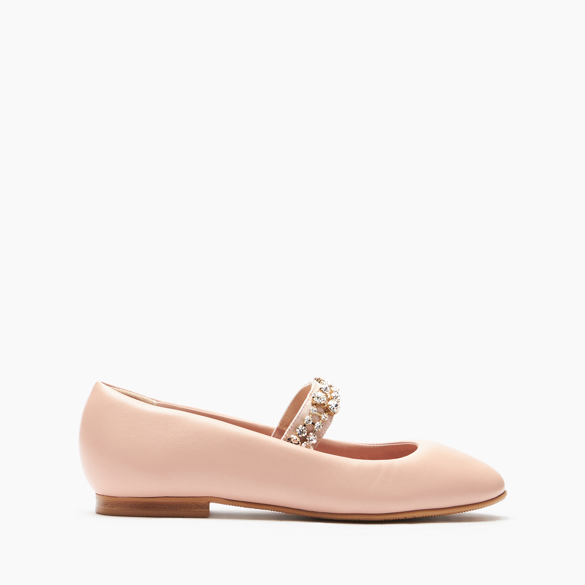 Puff Leather Ballerinas in Minou for Women | Casadei®