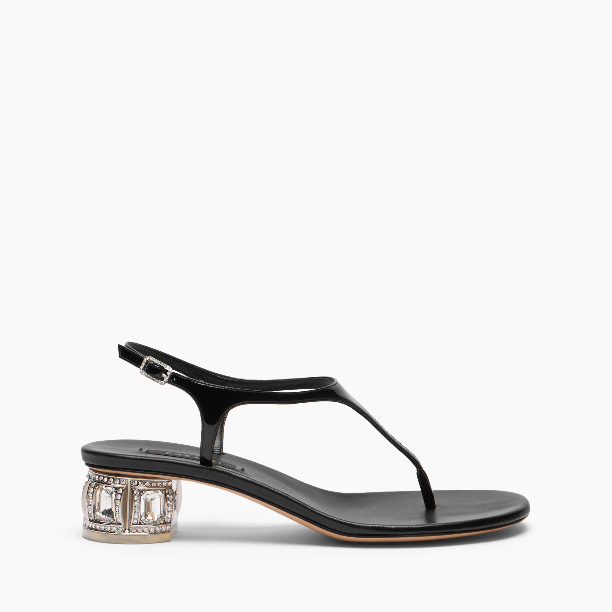 Belle Epoque Samurai Sandal in Black for Women | Casadei®