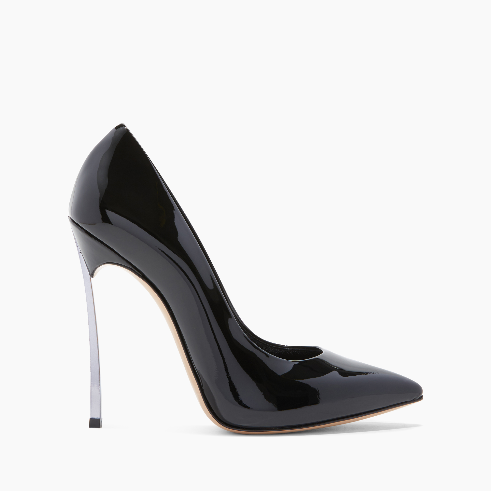 Casadei Blade Patent Leather - Woman Pumps Black 37