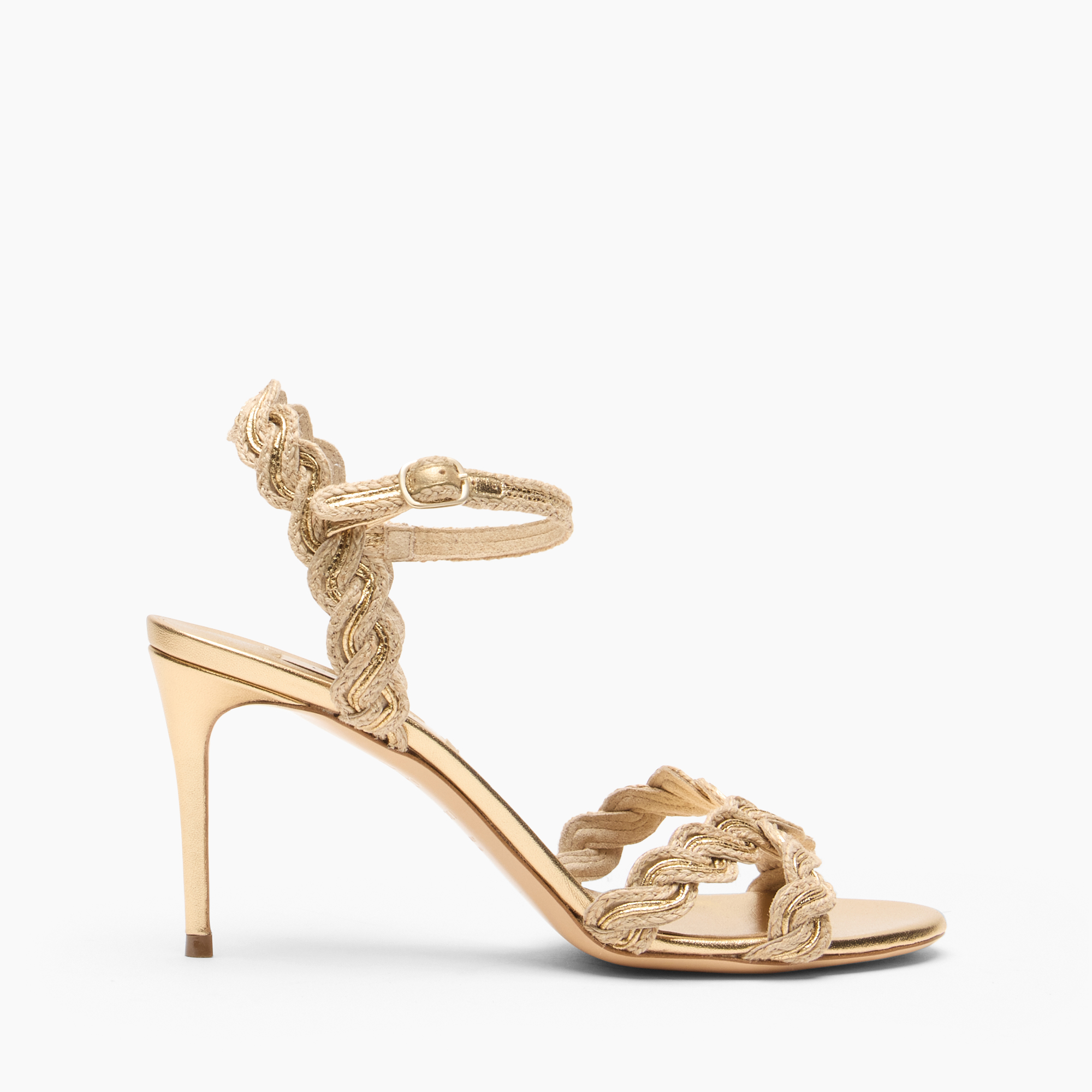 Julia Thaiti Sandals in Gold for Women | Casadei®