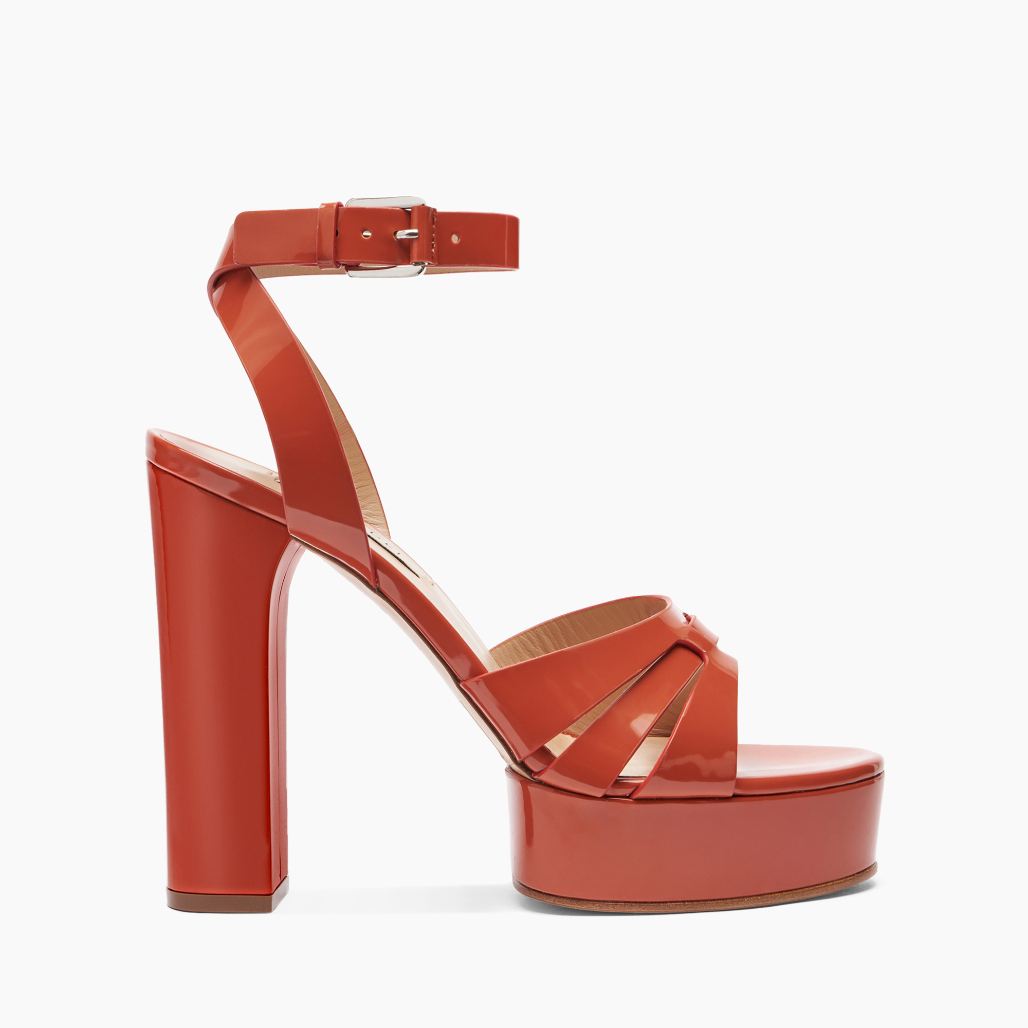 Casadei Betty Sandal Patent Leather - Woman Platforms Etruria 39