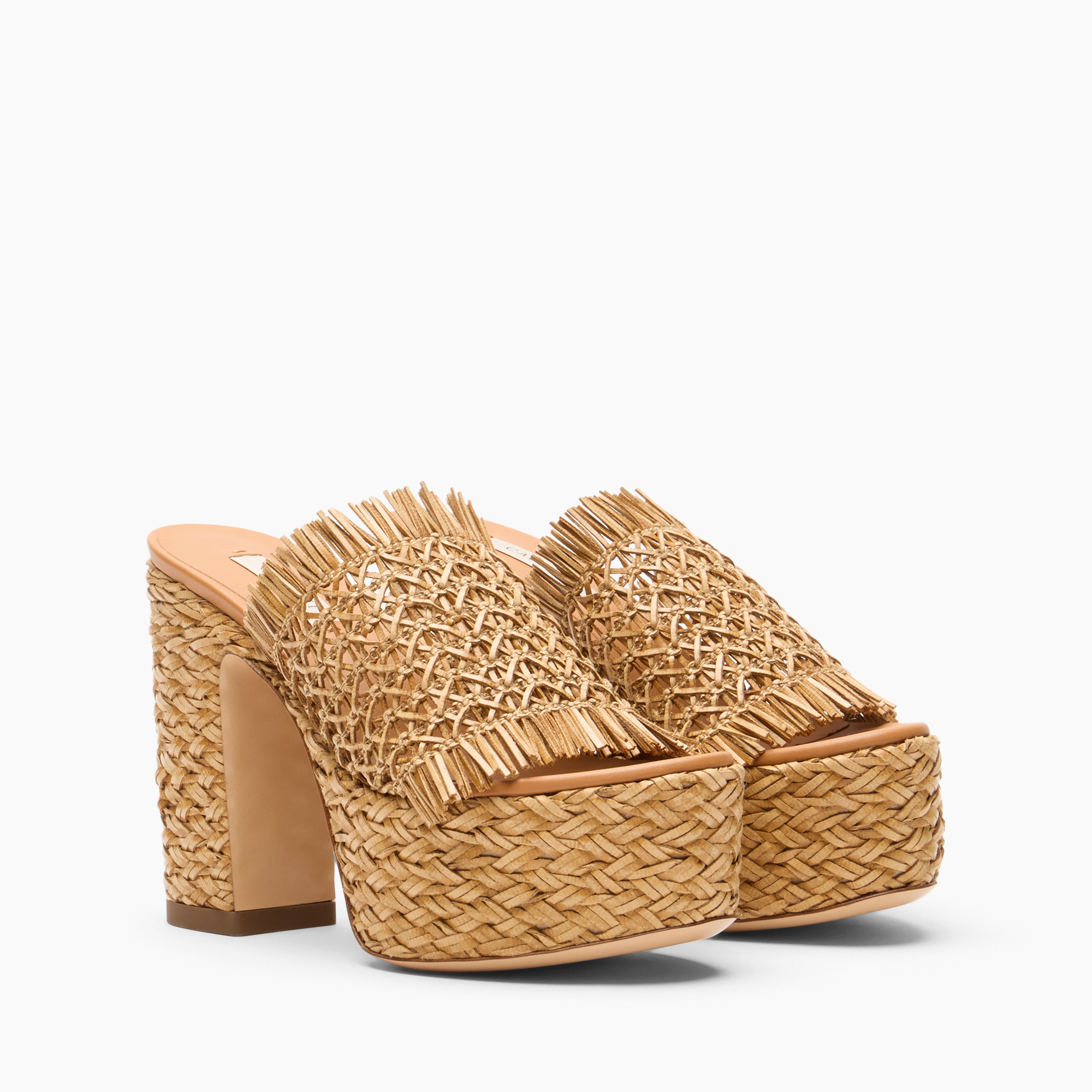  Casadei Madagascar Platform - Woman Platforms Natural 36.5 