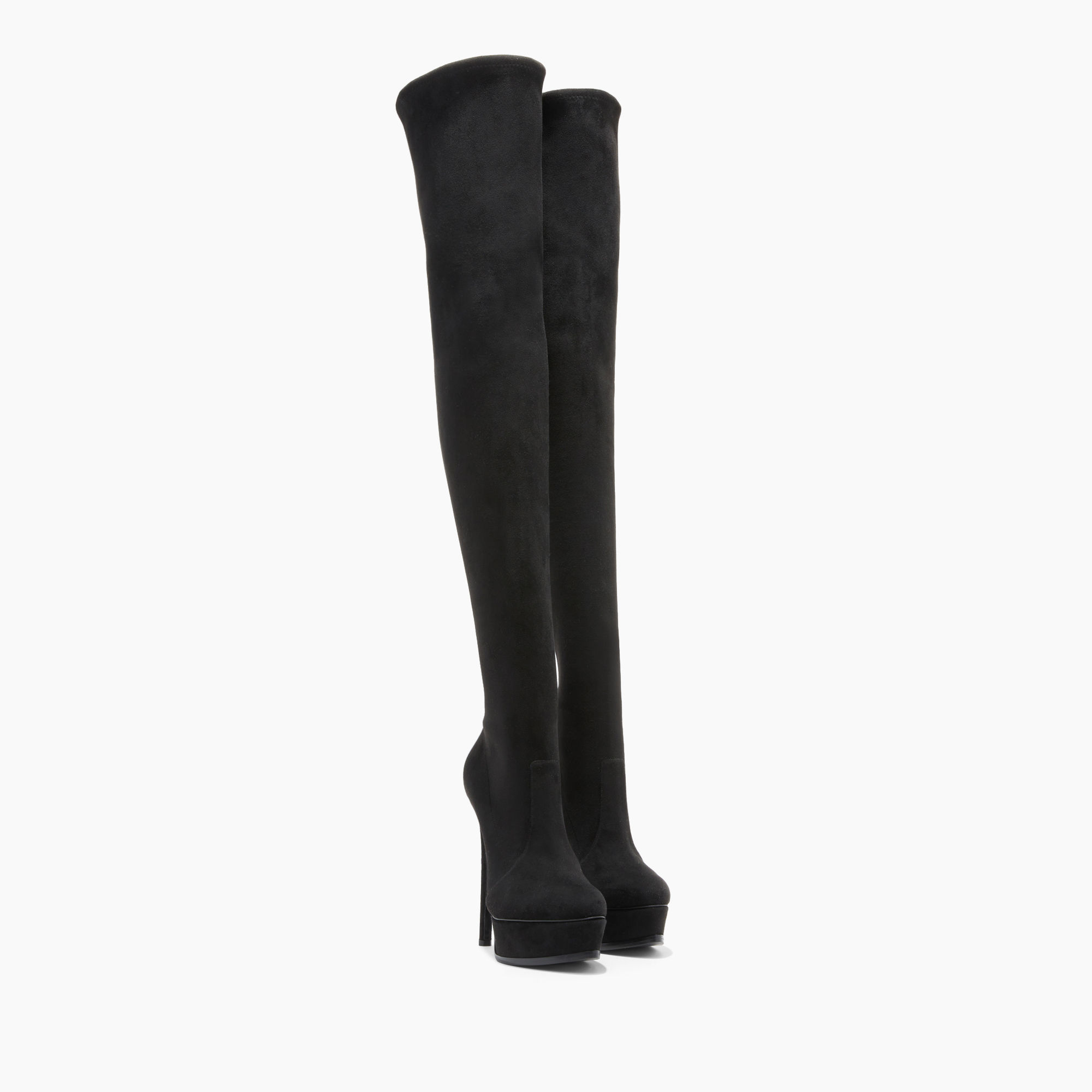  Casadei Flora - Frau Overknee-stiefel Schwarz 35.5 