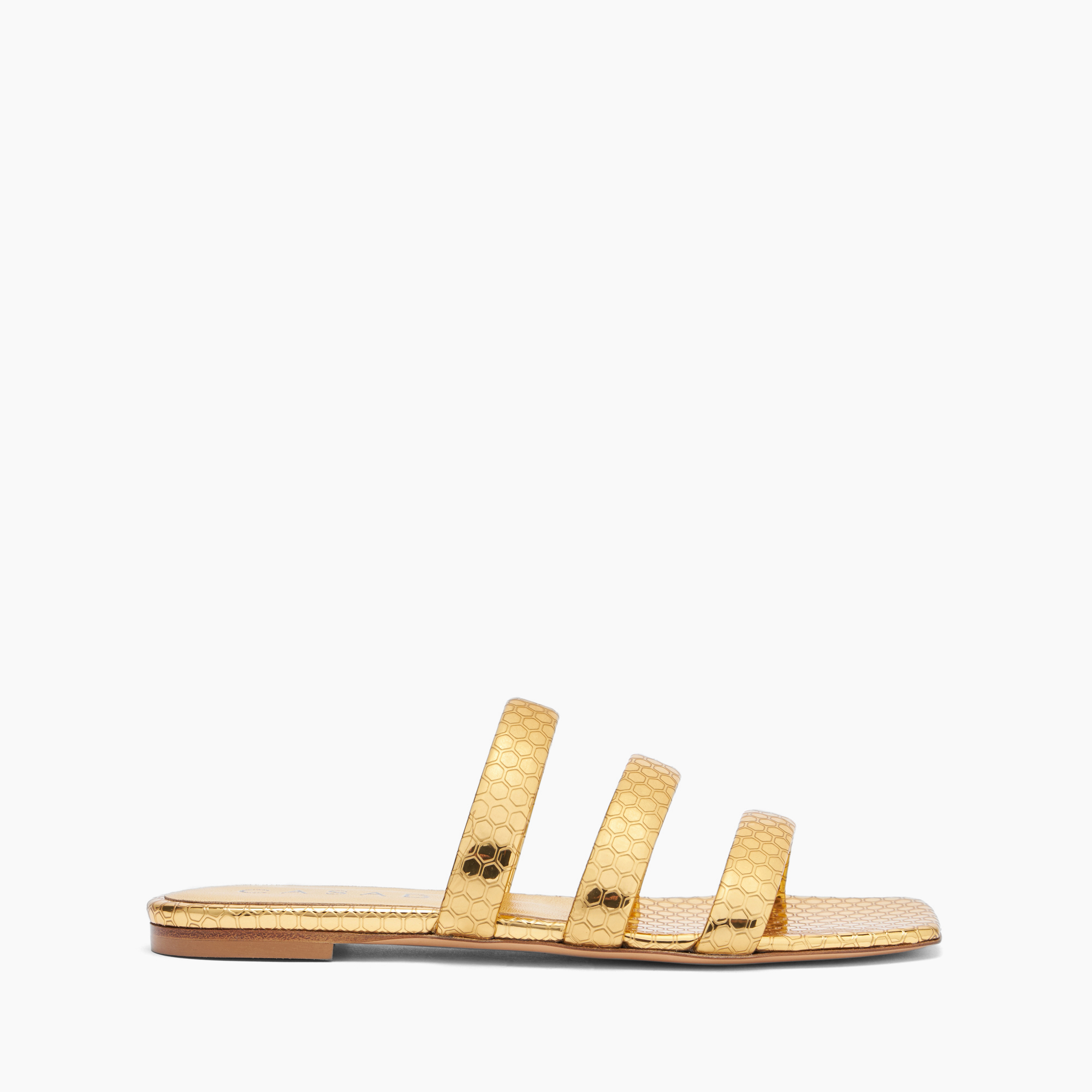 Casadei Atomium Slider - Woman Flats Gold 38