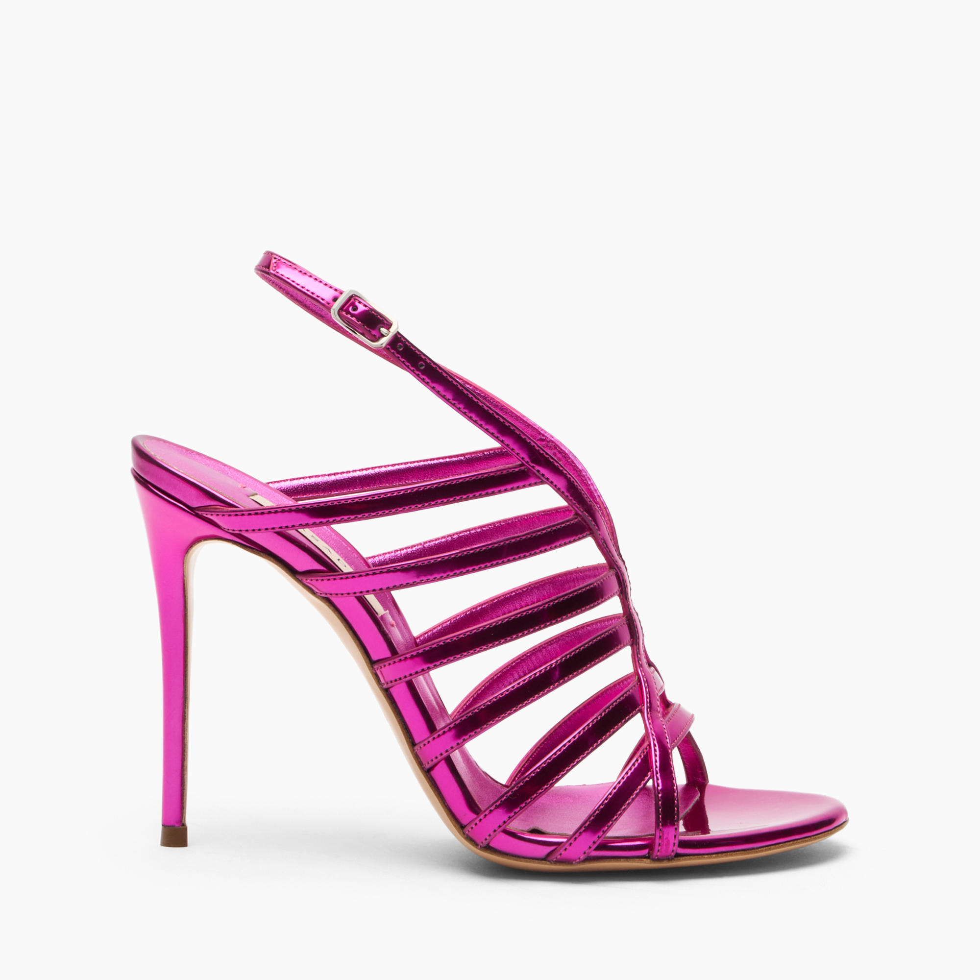 Julia Jolly Interstellar Sandal in Magenta for Women | Casadei®