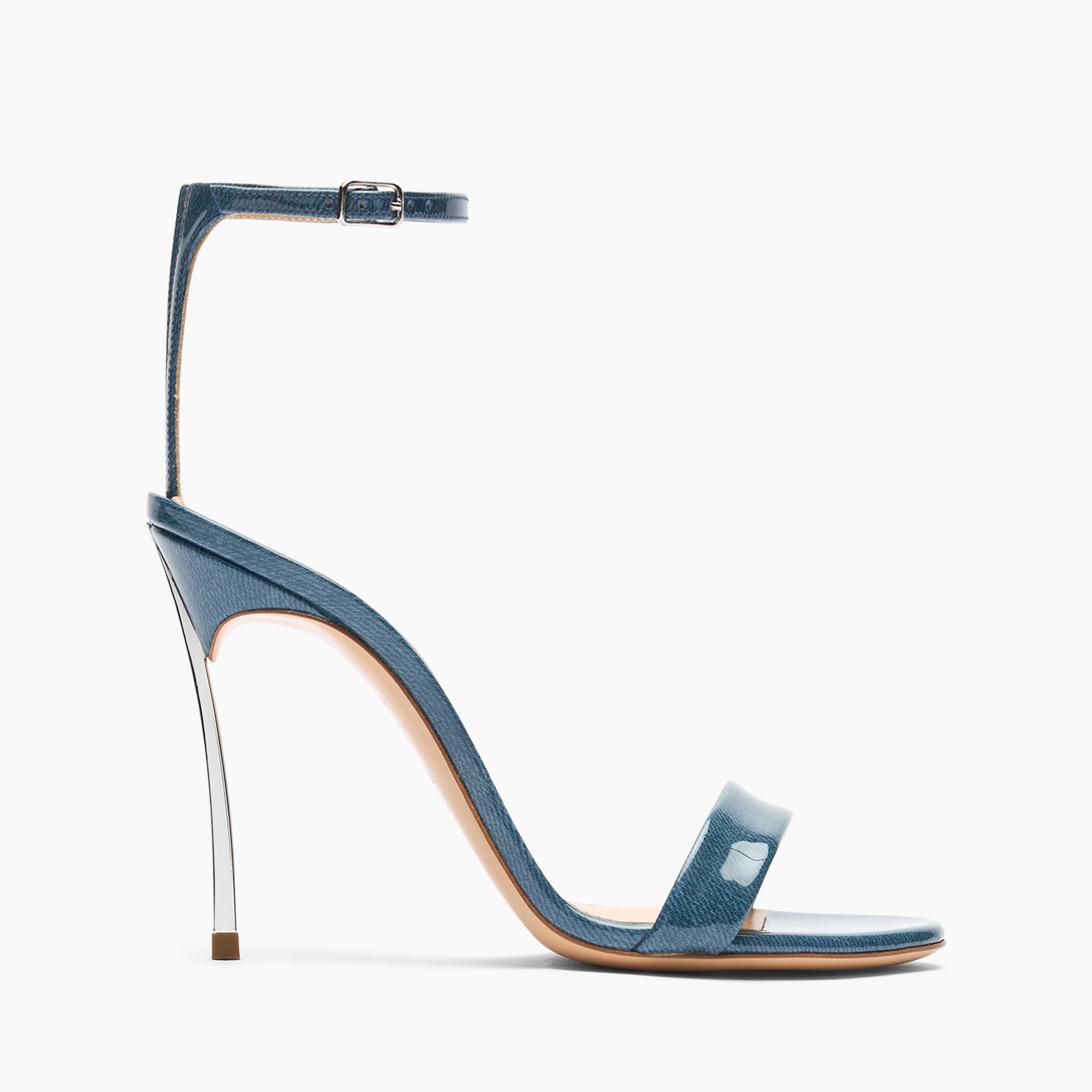 Casadei Marta Denim Lac Sandals - Woman Sandals Denim 42