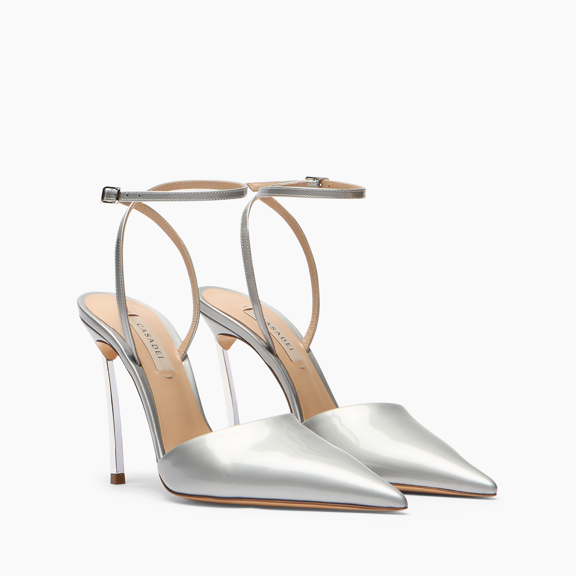  Casadei Superblade Sharp Pump Samurai - Woman Pumps And Slingback Aluminium 35 