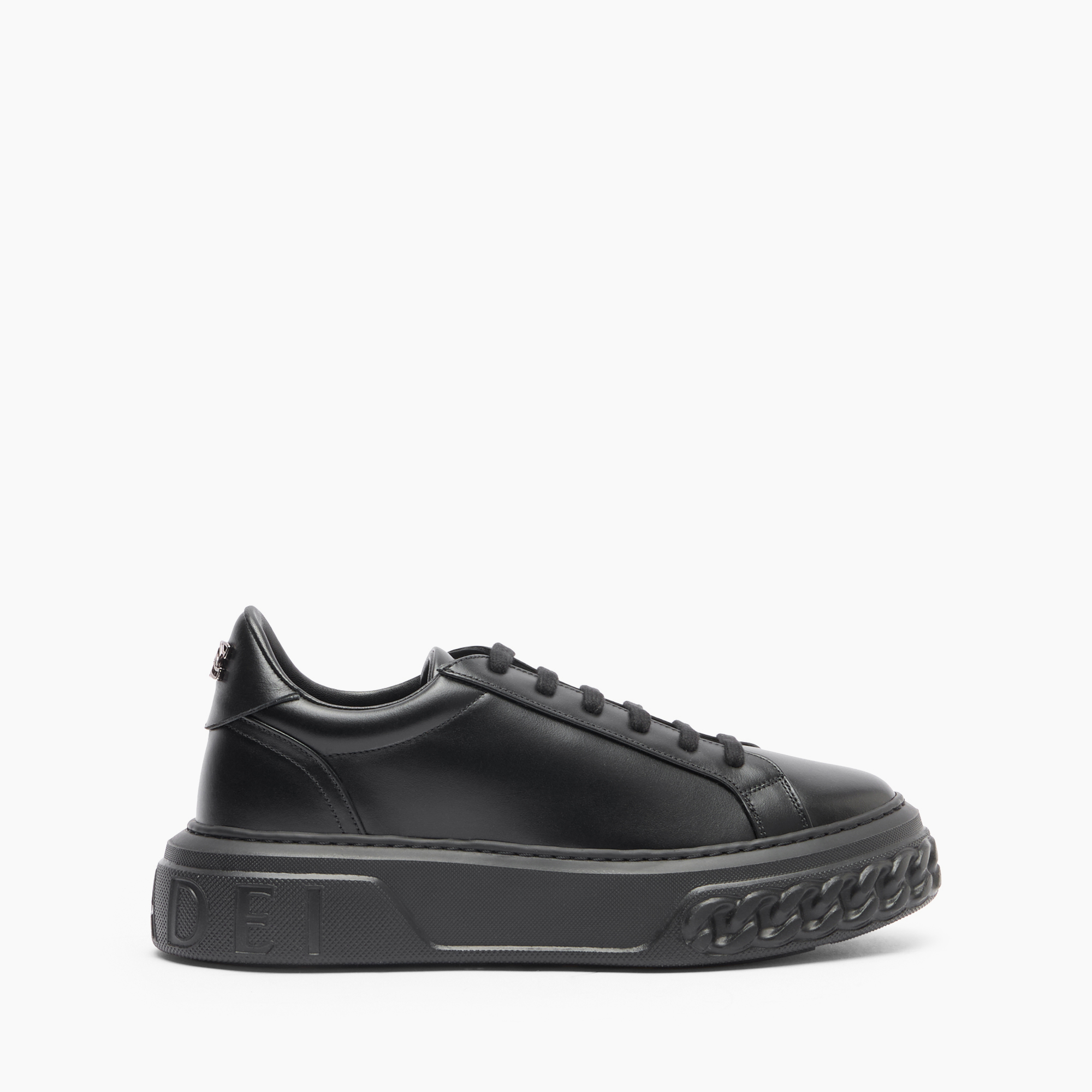 Casadei Women's Black Off Road Leather Sneakers - Woman Sneakers 36