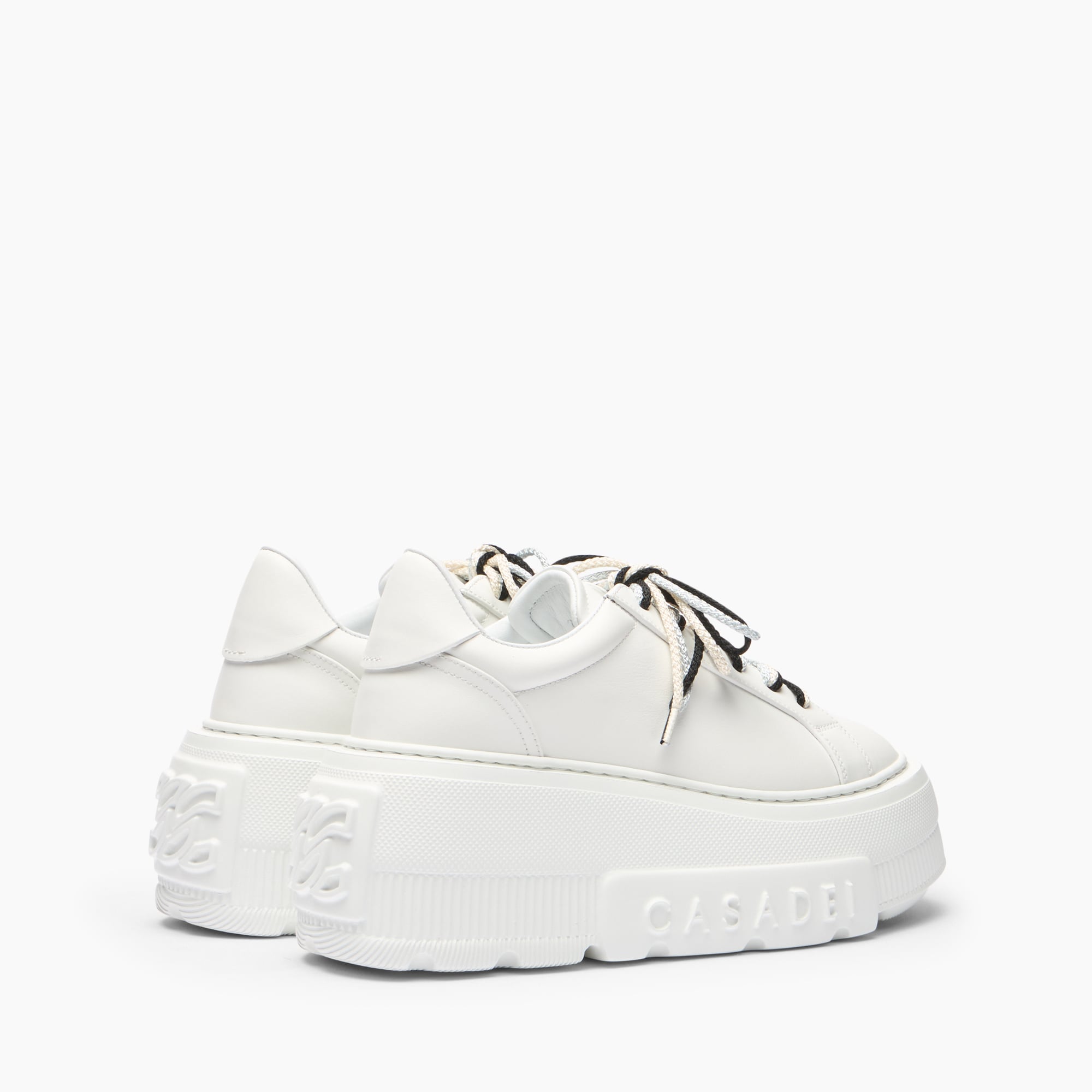  Casadei Nexus  With Contrasting Lace Sneaker - Frau Sneakers White 40.5 