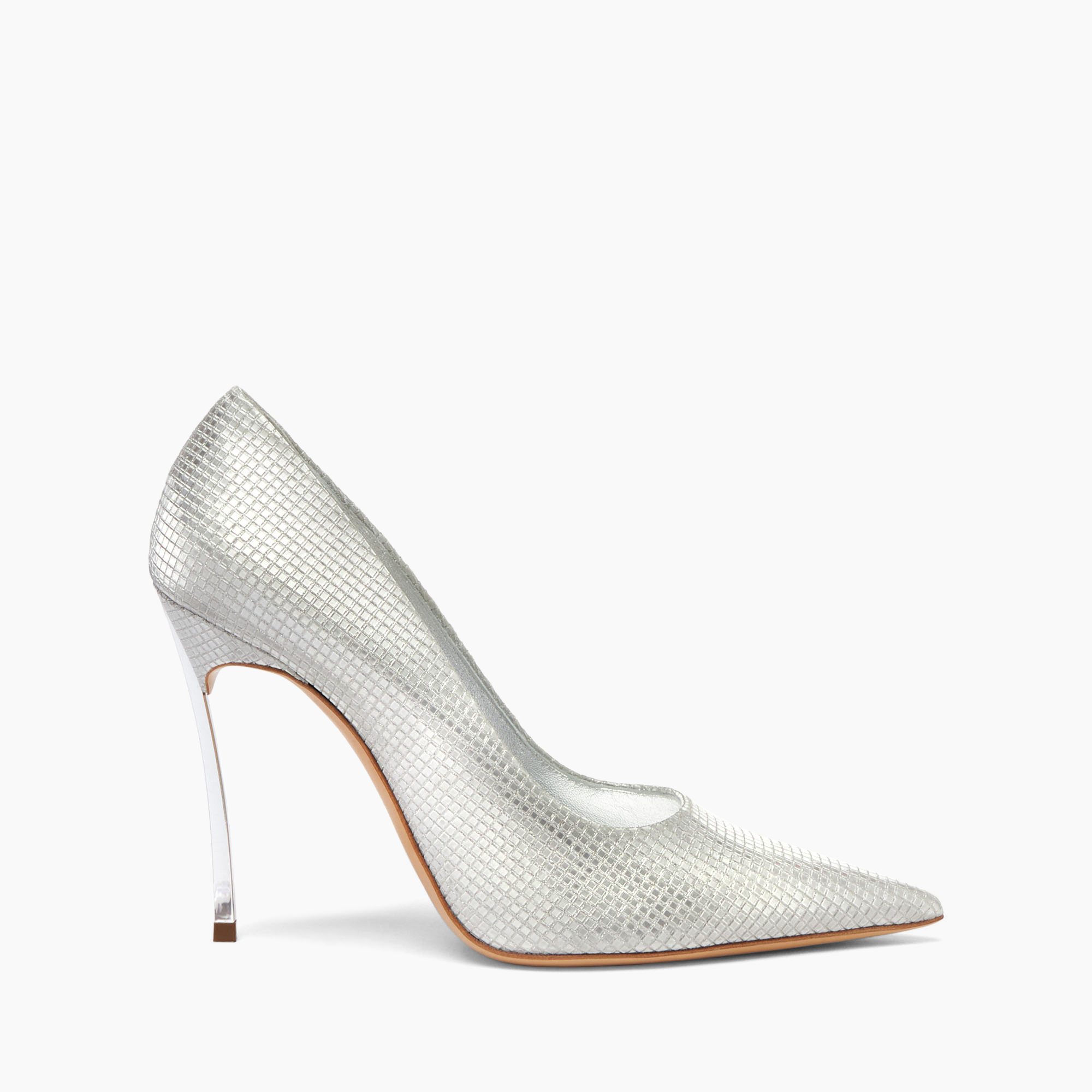 Casadei Superblade Diadema Pump - Woman Pumps Silver 38