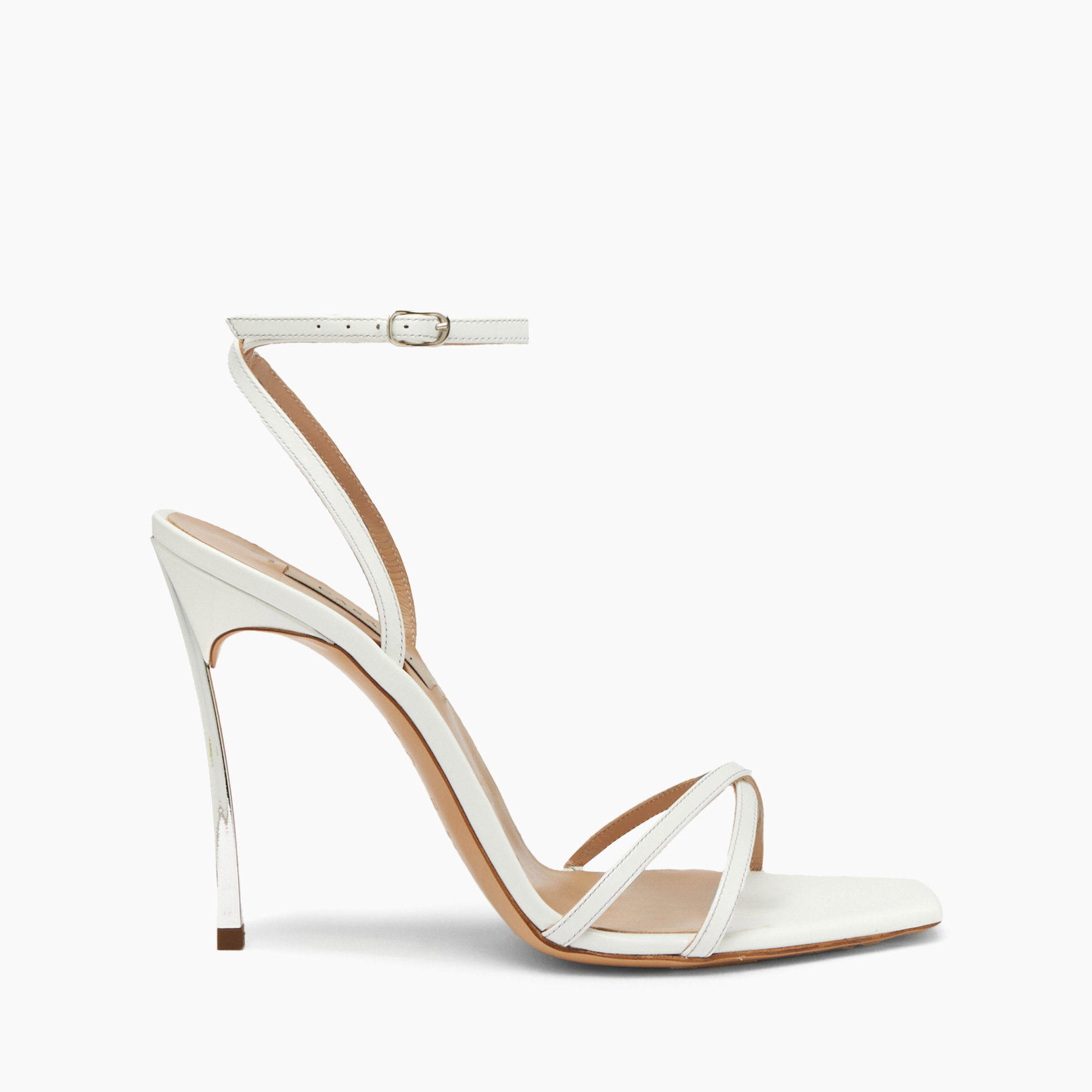 Casadei Superblade Jolly Sandal - Woman Sandals White 37.5