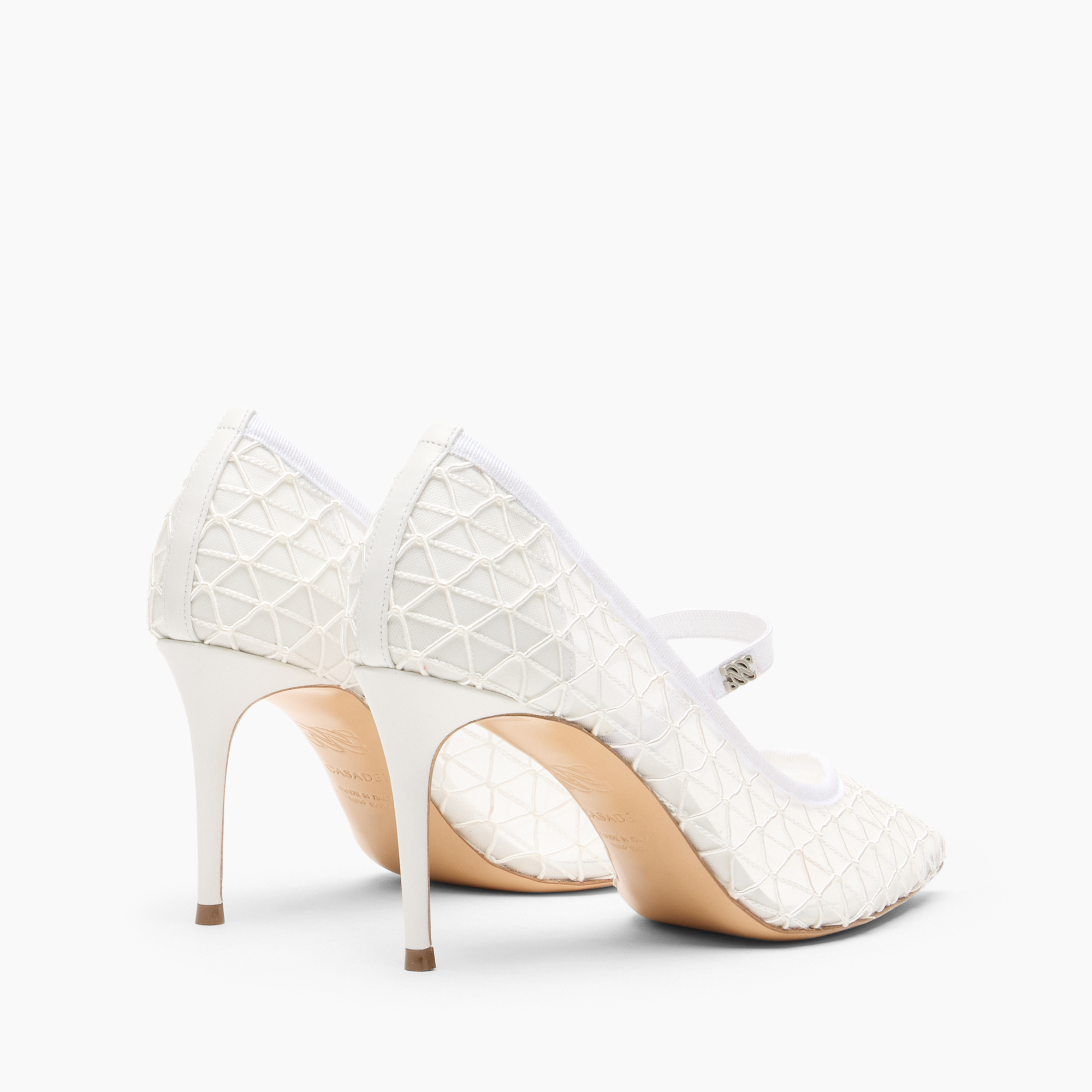 Casadei Julia Sifnos Pump - Frau Pumps Und Slingback Weiss 38 