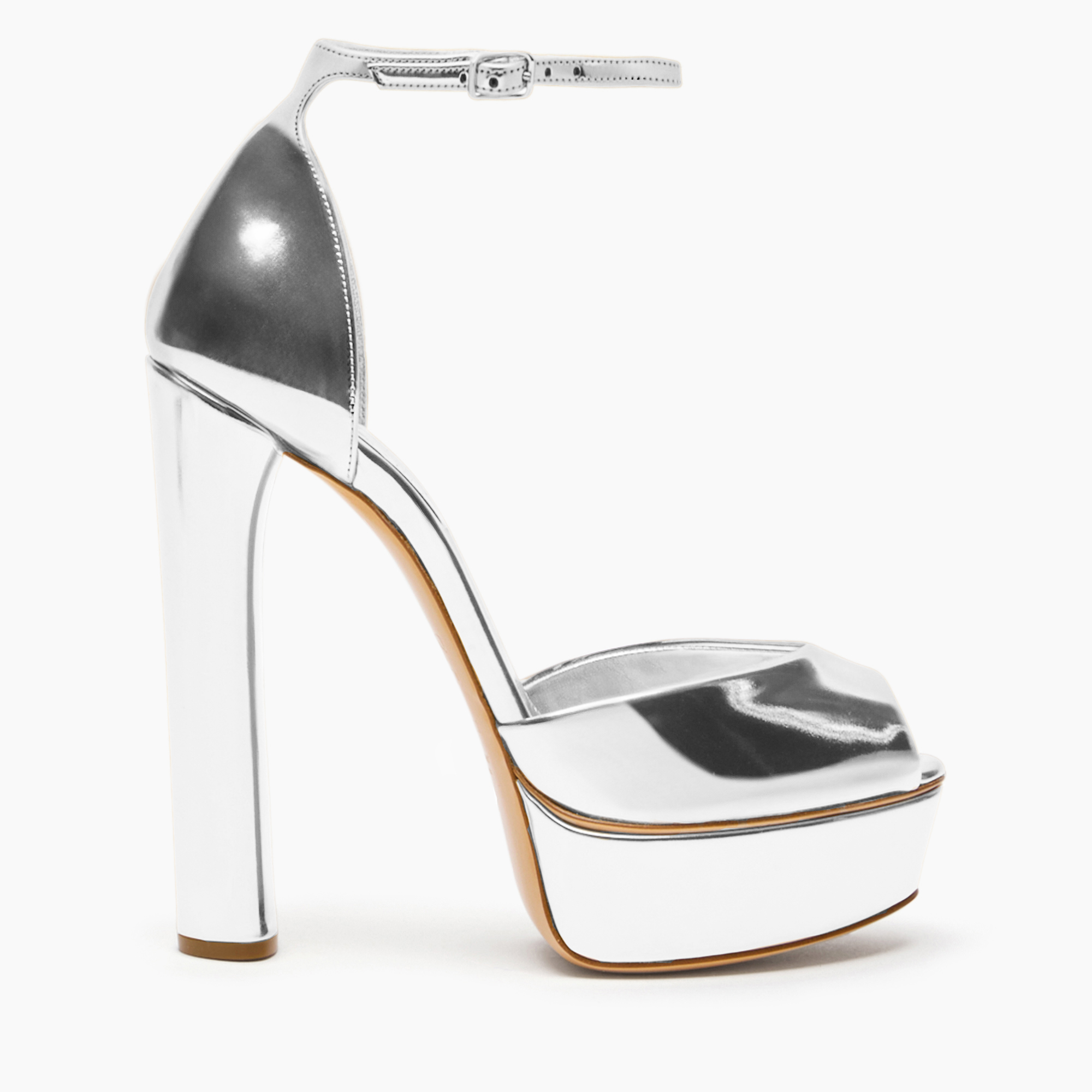 Casadei Donna Grigio Flora Intestellar Sandali Con Plateau - Immagine 2