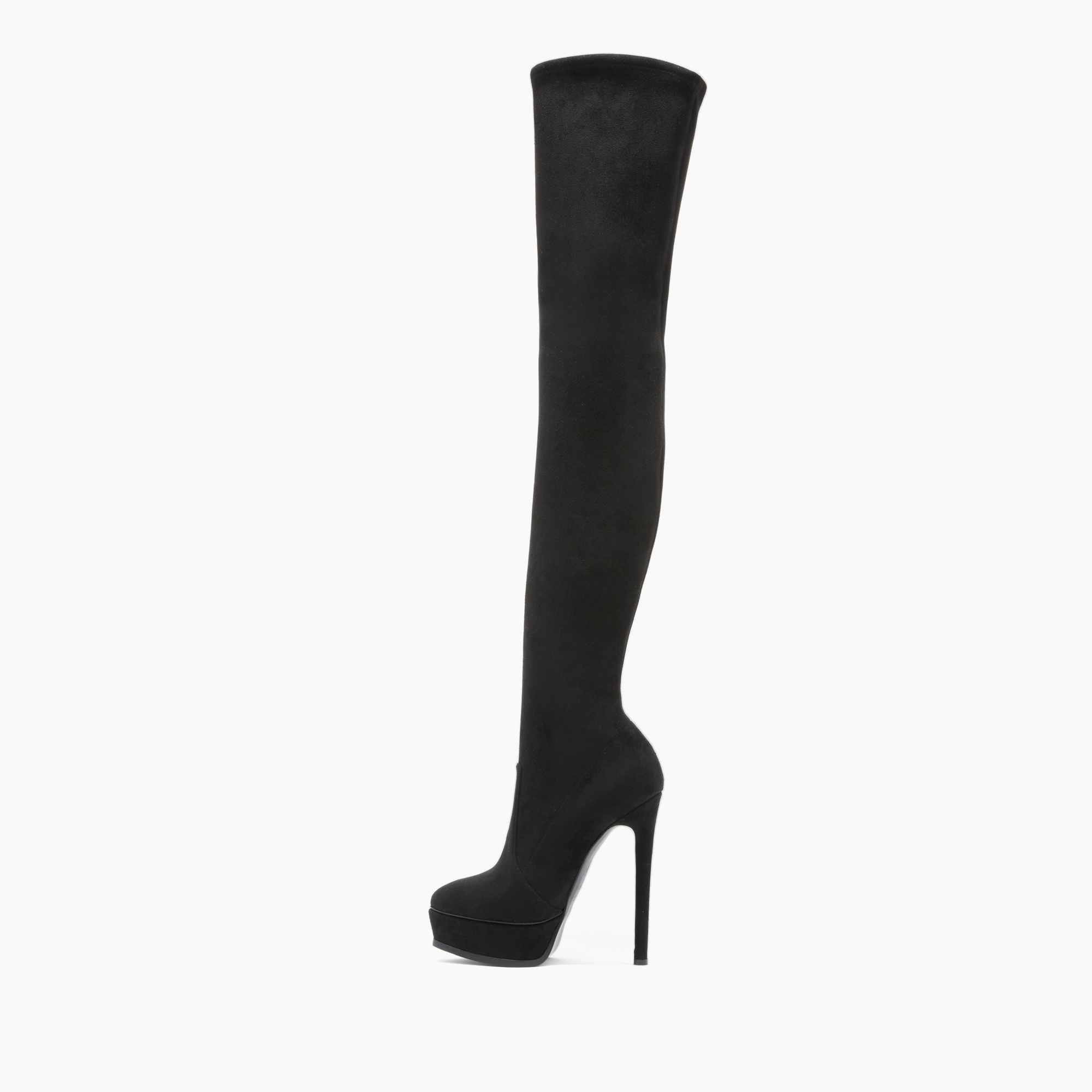  Casadei Flora - Frau Overknee-stiefel Schwarz 35.5 