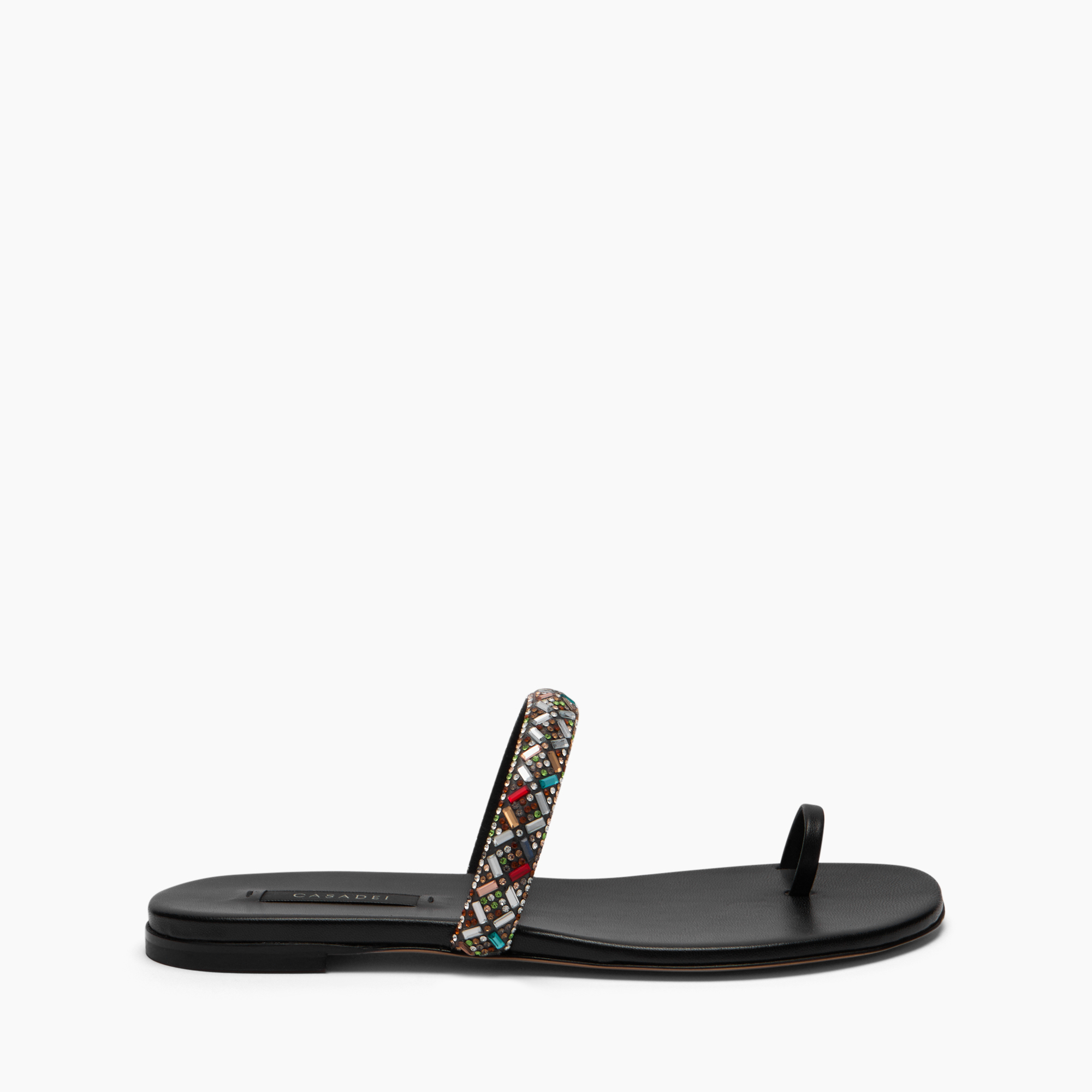 Vegas Flat Sandal by Casadei