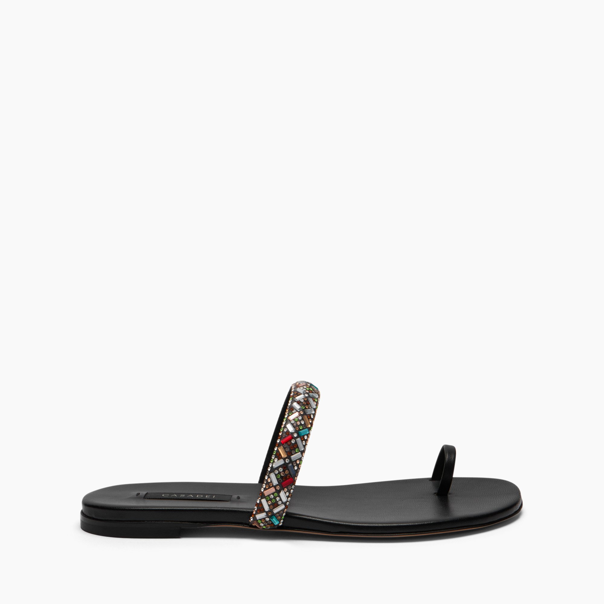 Casadei Vegas Flat - Woman Flats And Loafers Black 39