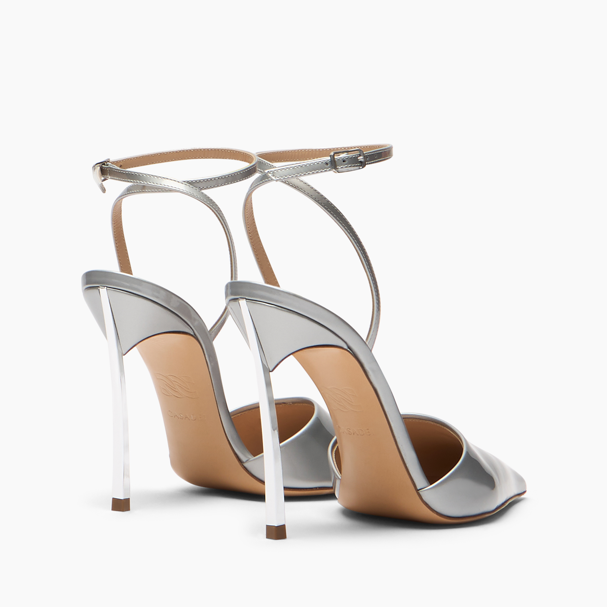  Casadei Superblade Sharp Pump Samurai - Woman Pumps And Slingback Aluminium 35 