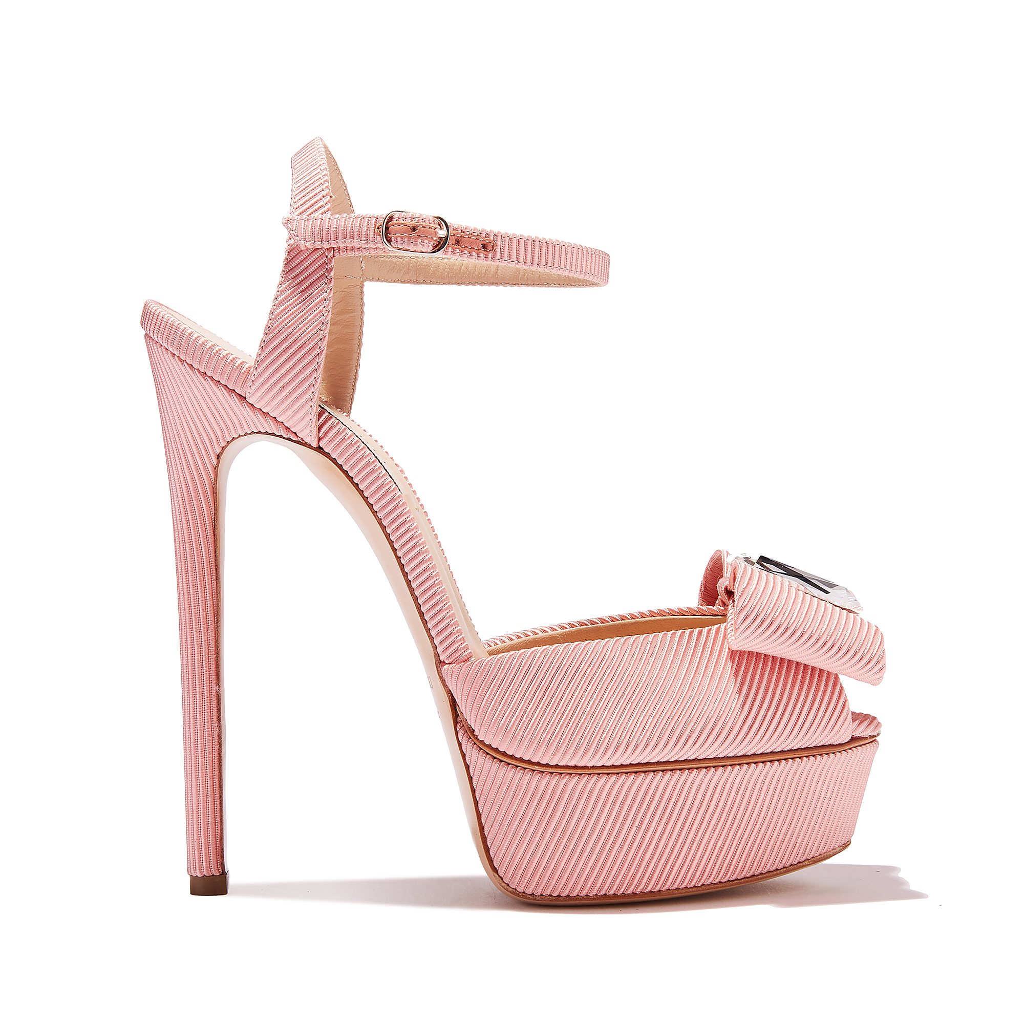 Casadei Women's Designer Platforms Shoes | Casadei - Canneté Flora Diamante