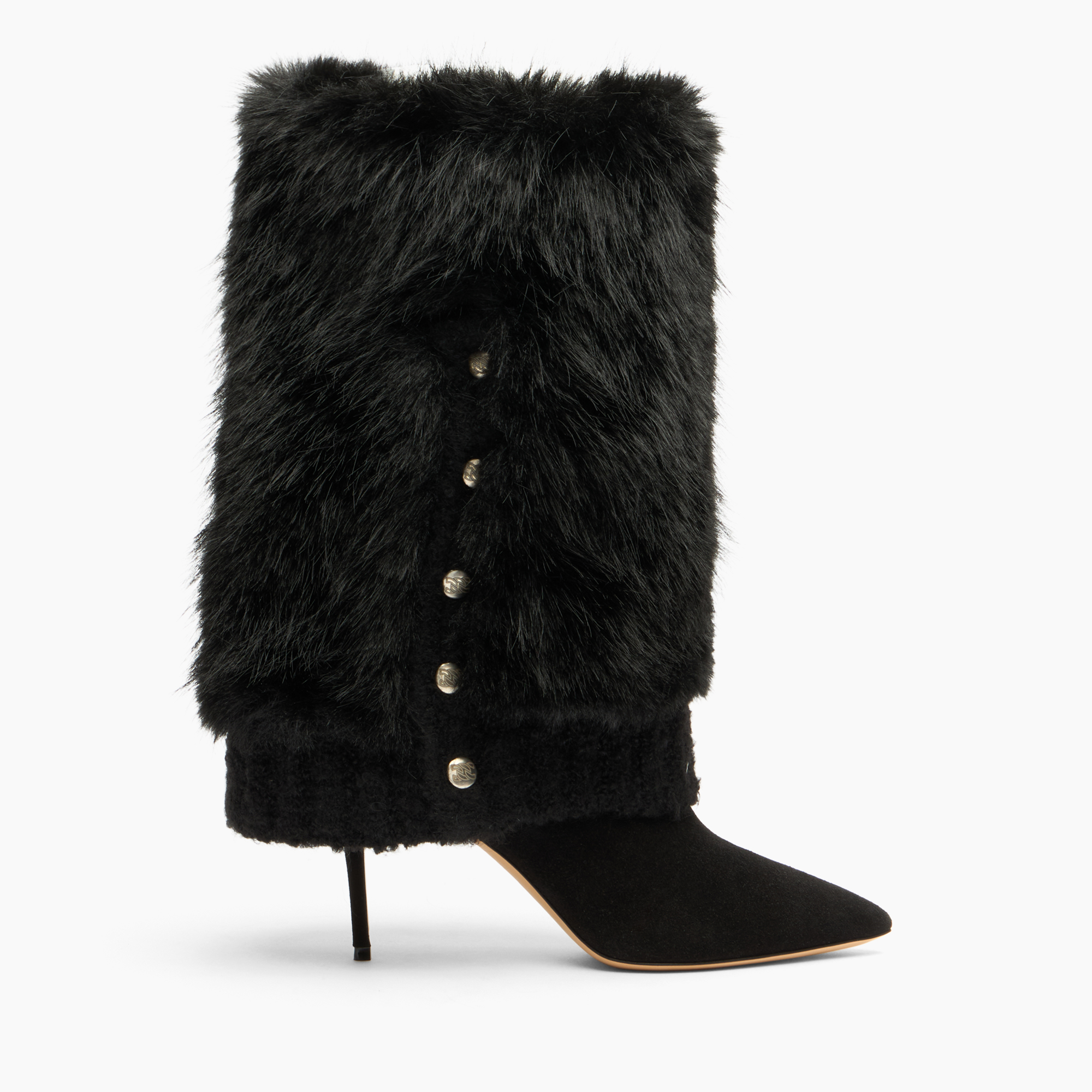Casadei Double Face Julia High Boot - Woman High Boots Black 39